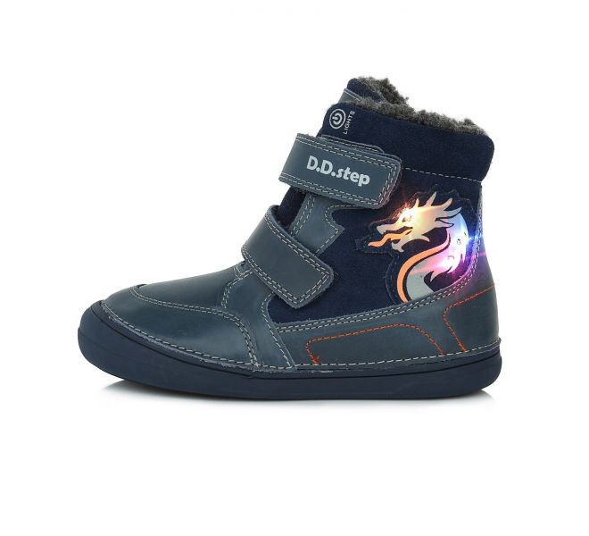 Зимові черевики з світлодіодами D.D.Step 