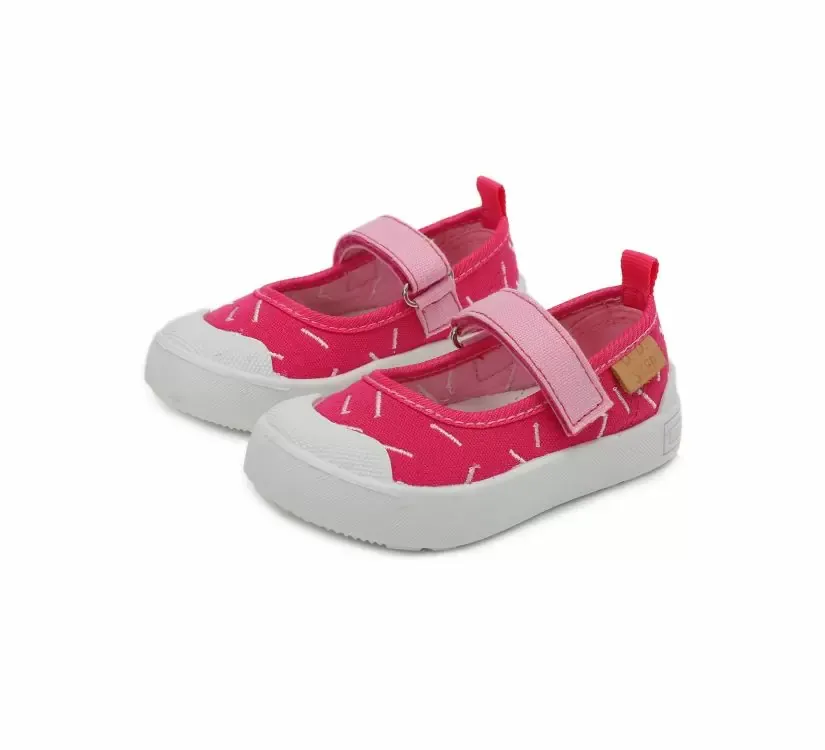 Текстильні мокасини D.D.Step Dark Pink