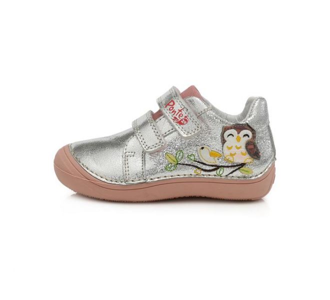 Кросівки для дівчинки Ponte20 Silver з совами