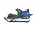 Босоніжки D.D.Step для хлопчиків з крокодилом Royal Blue